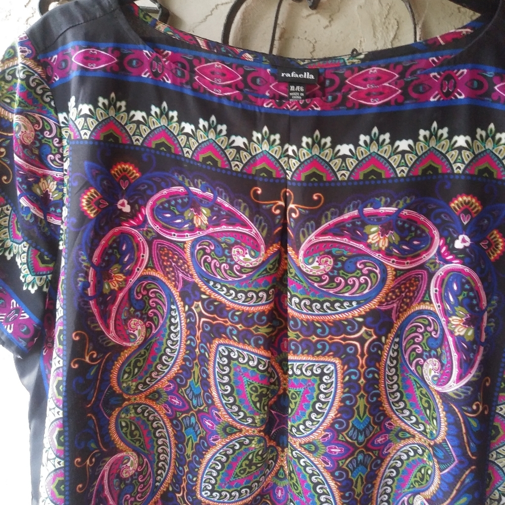 Floral Paisley Mandala Blouse